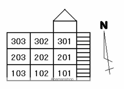 ＰＡＬ　ＰＯＲＴ[1K/17.91m2]の配置図