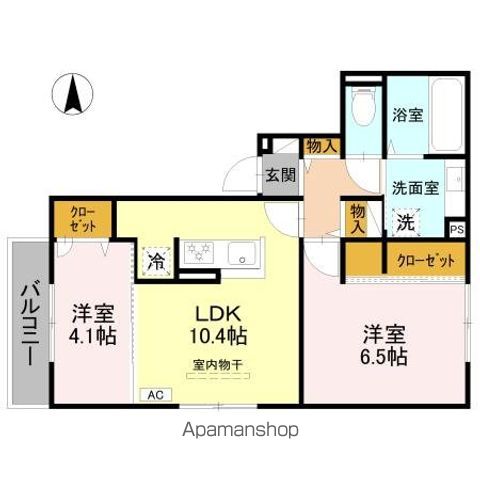 ベルデ北山の間取り写真