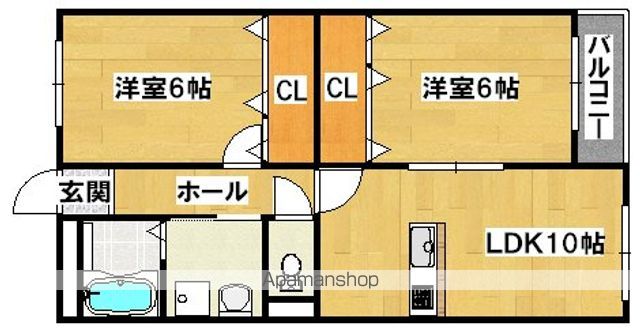 ETONEハイツの間取り写真