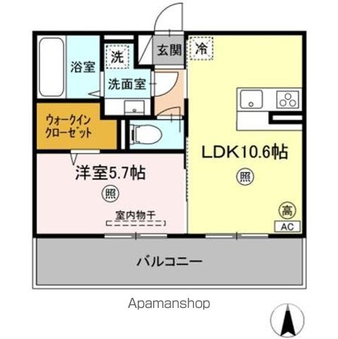 ソレイユハイムの間取り写真