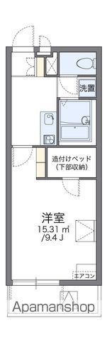 レオパレスラ グラシューズの間取り写真