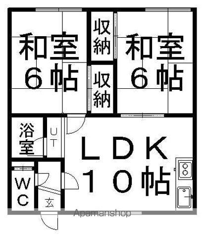 第一丸栄ハイツの間取り写真