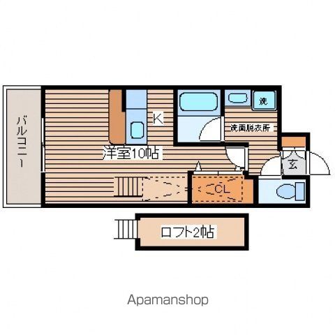 金屋町グランデの間取り写真