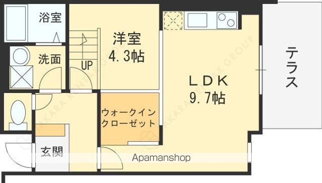 キャルムコート交野2番館の間取り写真