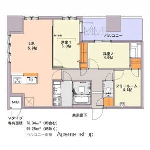 SーRESIDENCE千種BELVIA TOWER(べルヴィアタの間取り写真