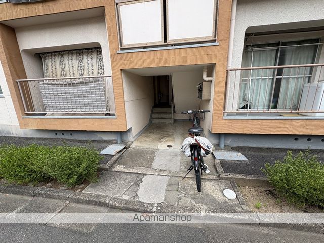暁マンションの玄関写真