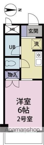 シャンブル南林間の間取り写真