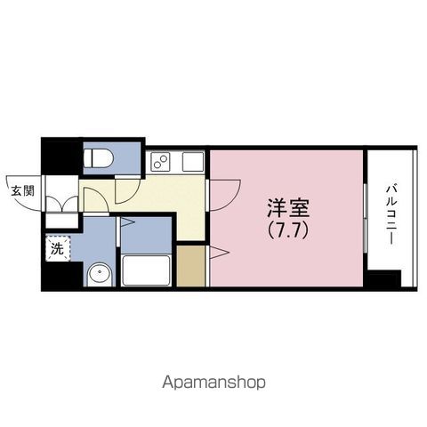 S−RESIDENCE緑橋駅前の間取り写真