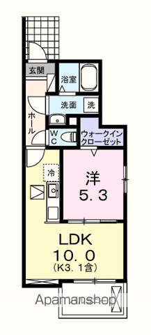 シャンモワノの間取り