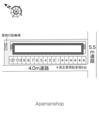 レオパレスＯＲＣＨＩＤⅠ 206 ｜ 福岡県福岡市南区井尻２丁目13-17（賃貸アパート1K・2階・20.28㎡） その21