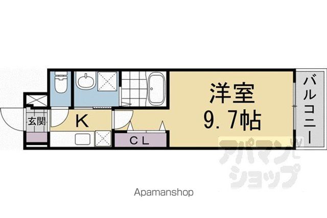 京楽 KYORAKUの間取り写真