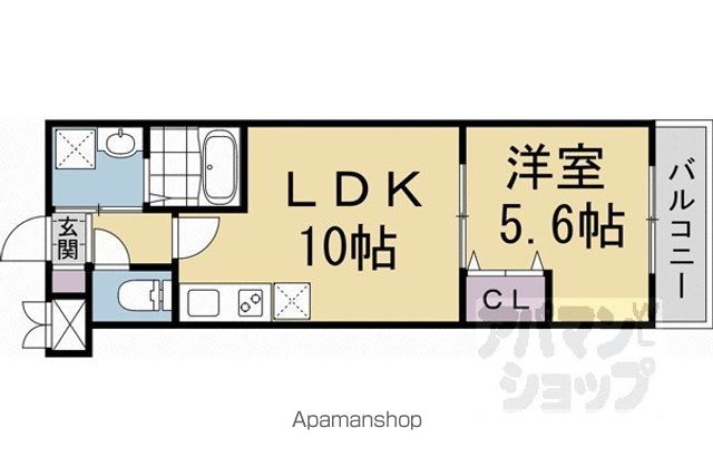 SOLITAIRE梅小路の間取り写真