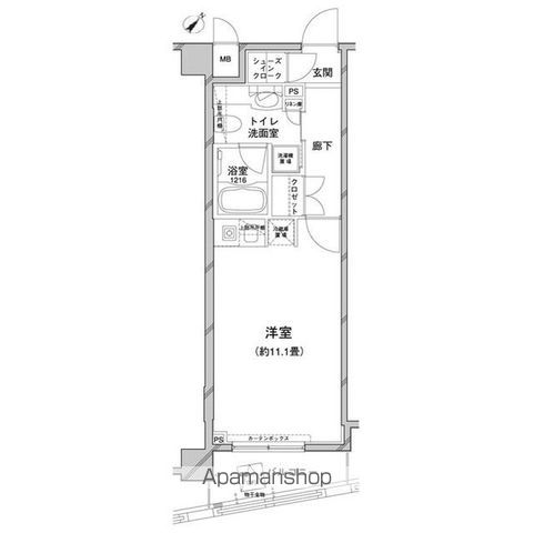 【コンフォリア目黒八雲の間取り】