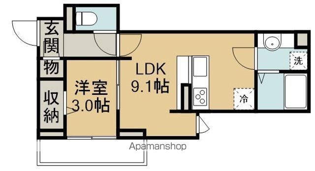 D−RESIDENCE仙波町の間取り写真
