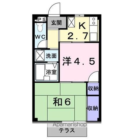 サンマルコ英の間取り写真