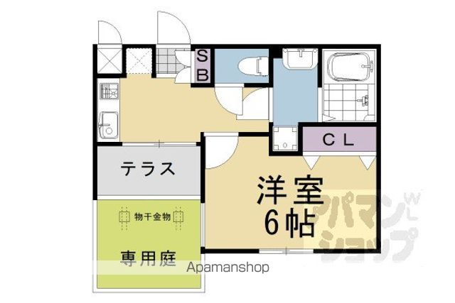 ヴィラ四条大宮の間取り写真