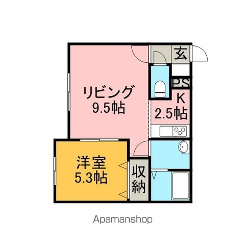 サンテラス星置東の間取り写真