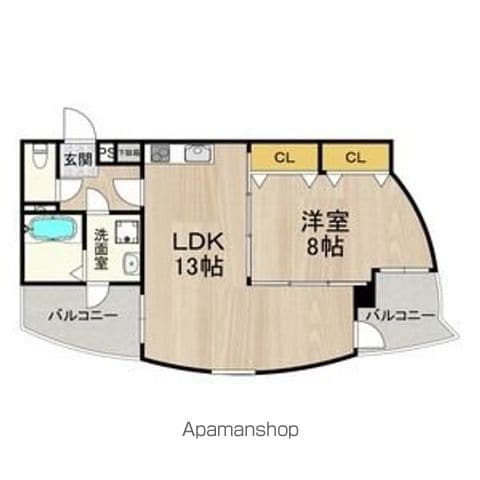 フェルザ今宮戎の間取り写真