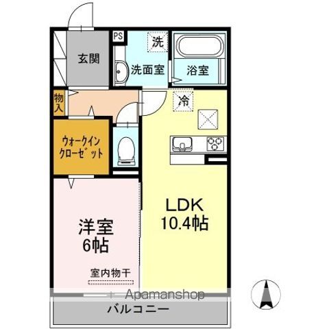 カーサグランデの間取り写真