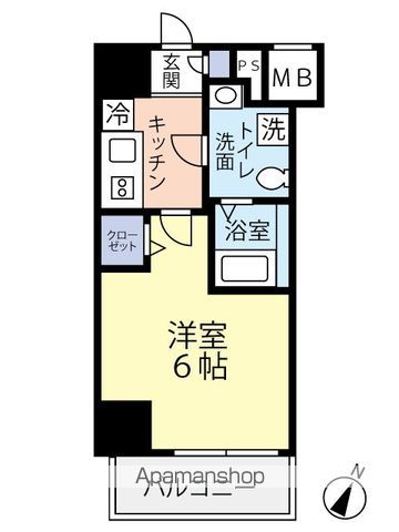グランヴァン横濱南の間取り写真