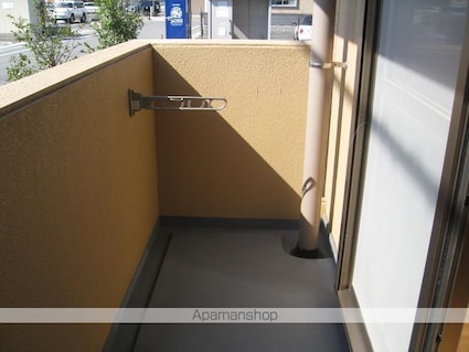 滋賀県草津市南草津２丁目[1K/28.05m2]のバルコニー