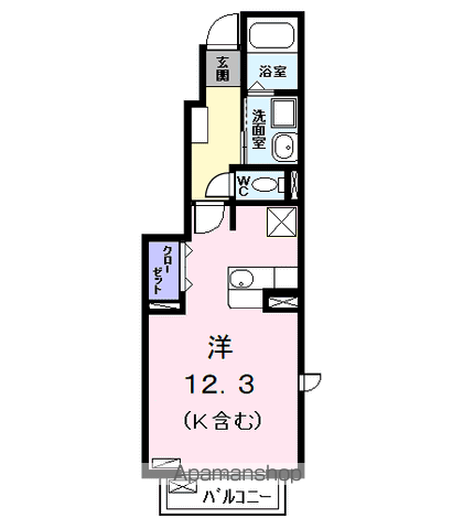 アモールの間取り写真