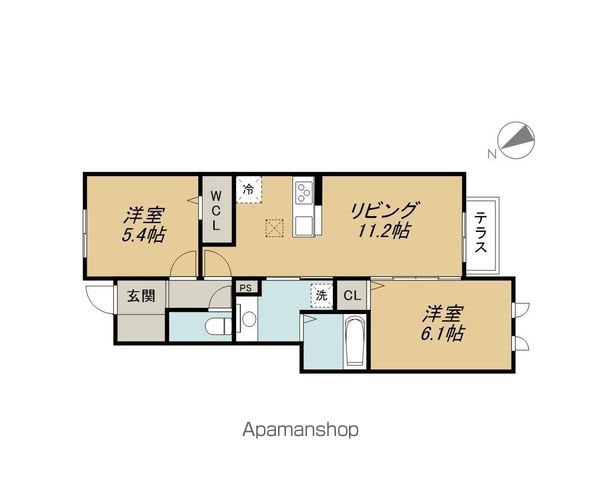 LAULE’A守山の間取り写真