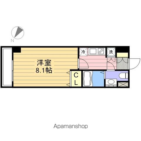 【千葉市中央区登戸のマンションの間取り】