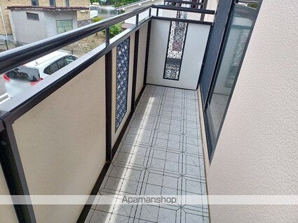 ヴィラ・ヒロタＡ[3K/53.73m2]のバルコニー