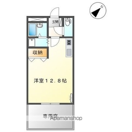 滋賀県彦根市野瀬町[1R/29.7m2]の間取図