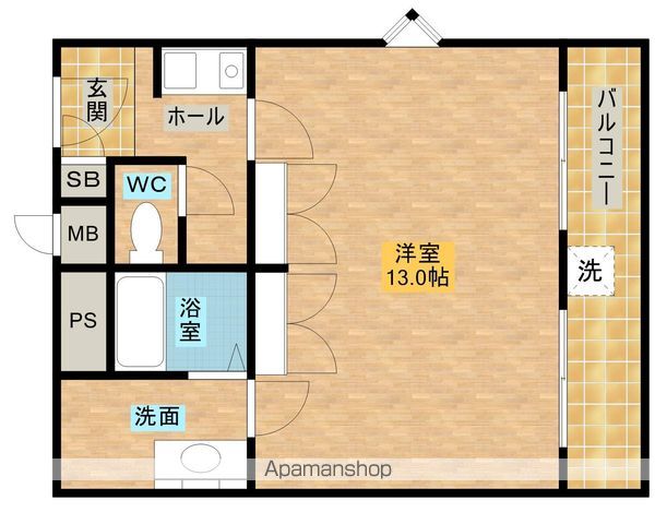 アバンティ貝塚I番館・II番館の間取り写真