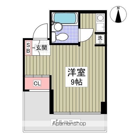 エビデンスの間取り写真