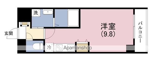 ONLYONE塚本の間取り写真