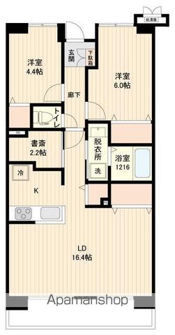 【コンフォート津田沼弐番館の間取り】