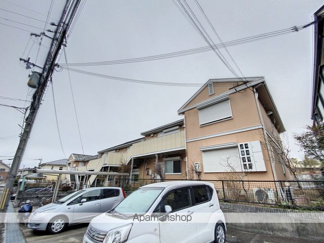 鹿の子台ハイツA棟の外観写真