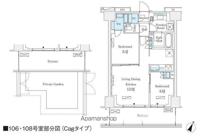 ロイヤルパークス赤羽ノースの間取り写真