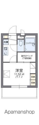 レオパレスクレメントの間取り写真
