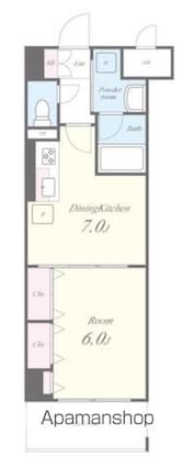 リッツ　ラピス[1LDK/33.07m2]の間取図