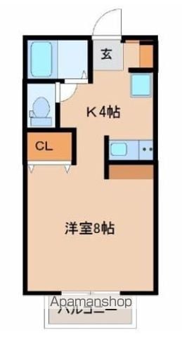 プレジール月見ヶ丘の間取り写真