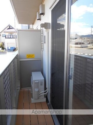 リヴェールパレス　Ａ棟[1LDK/47.12m2]のバルコニー