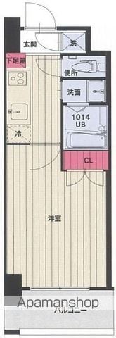 【ＣＬＵＢ　ＯＲＩＥＮＴ　ＮＯ．１０２の間取り】