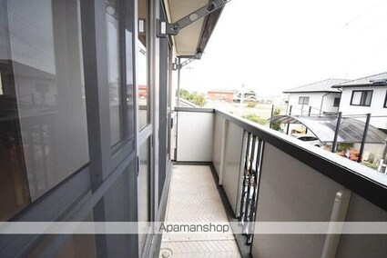 リジェール東山崎　Ｃ・Ｄ棟[2LDK/55.44m2]のバルコニー