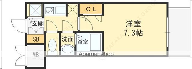 SーRESIDENCE都島ELEGANTの間取り写真
