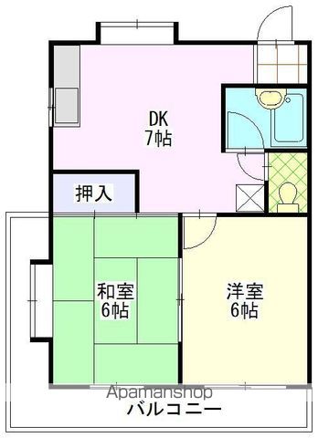 コスモAOI湘南Iの間取り写真