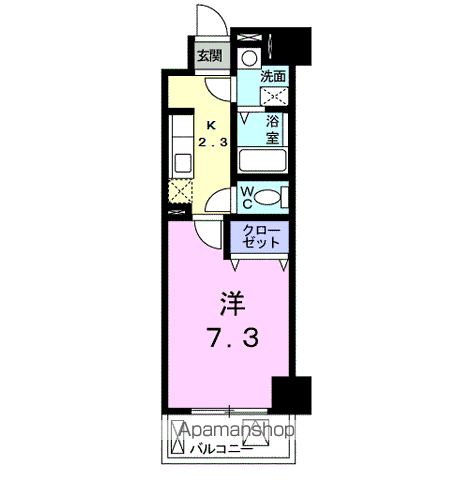 アクア・イゾラの間取り