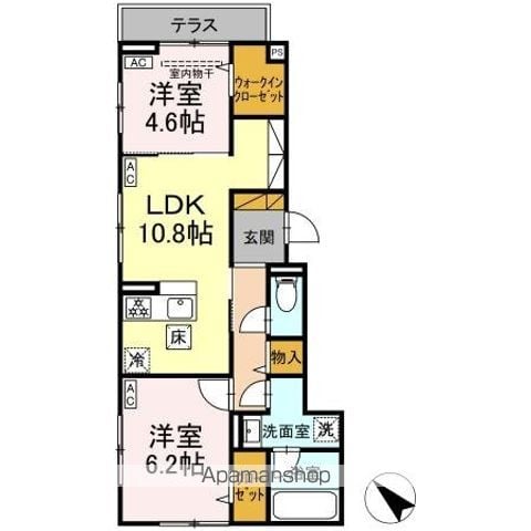 DーLUPINUSの間取り写真