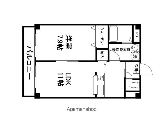 大滝第3ビルの間取り写真