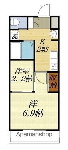 ゴールドサークル小松IIの間取り写真