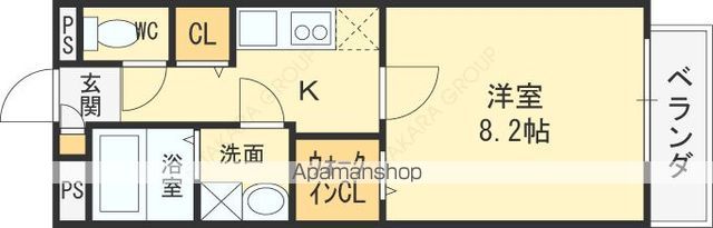 サニーコート花園の間取り写真