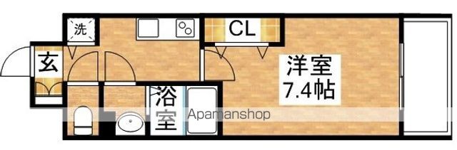 LUXE十三の間取り写真